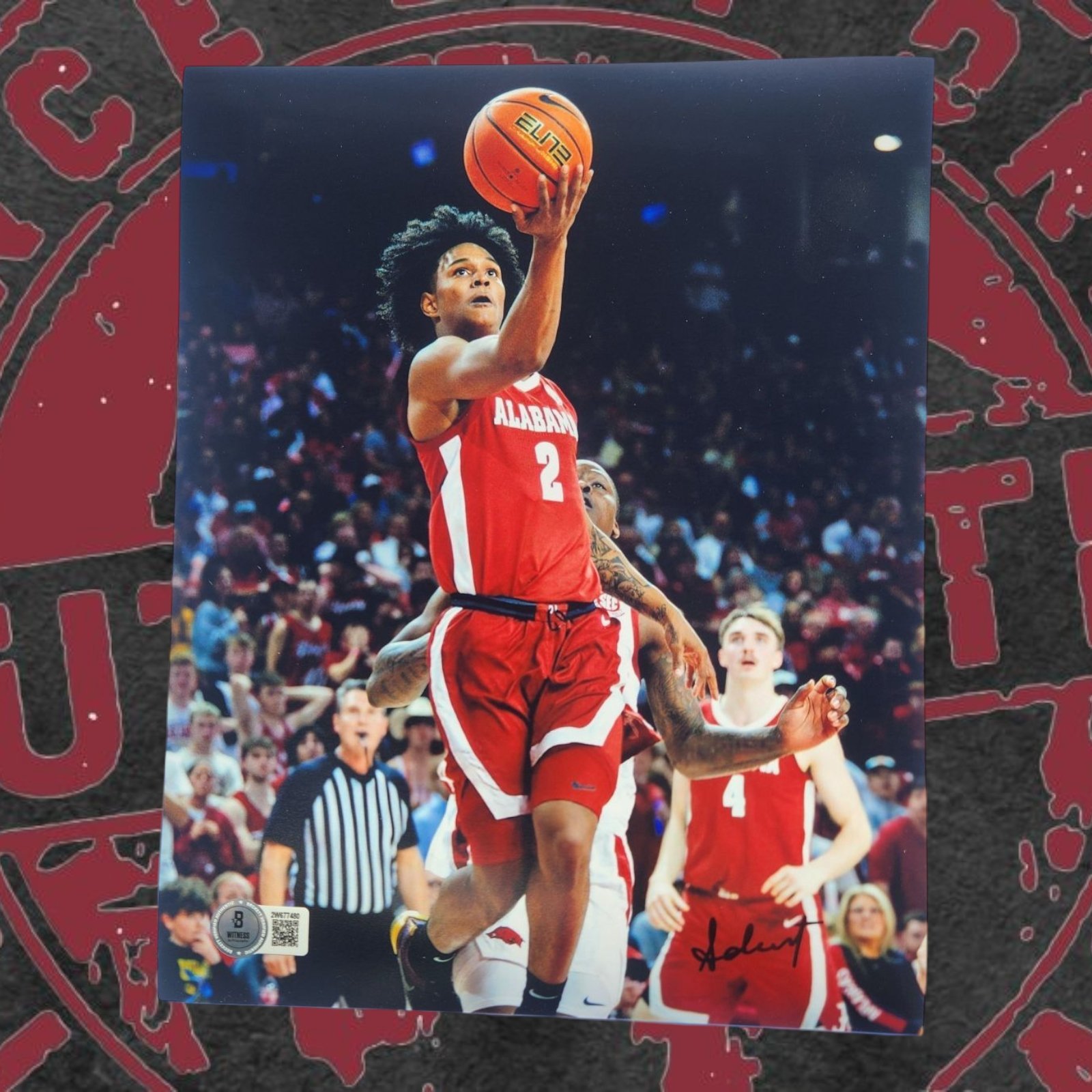 Aden Holloway signed 8x10 